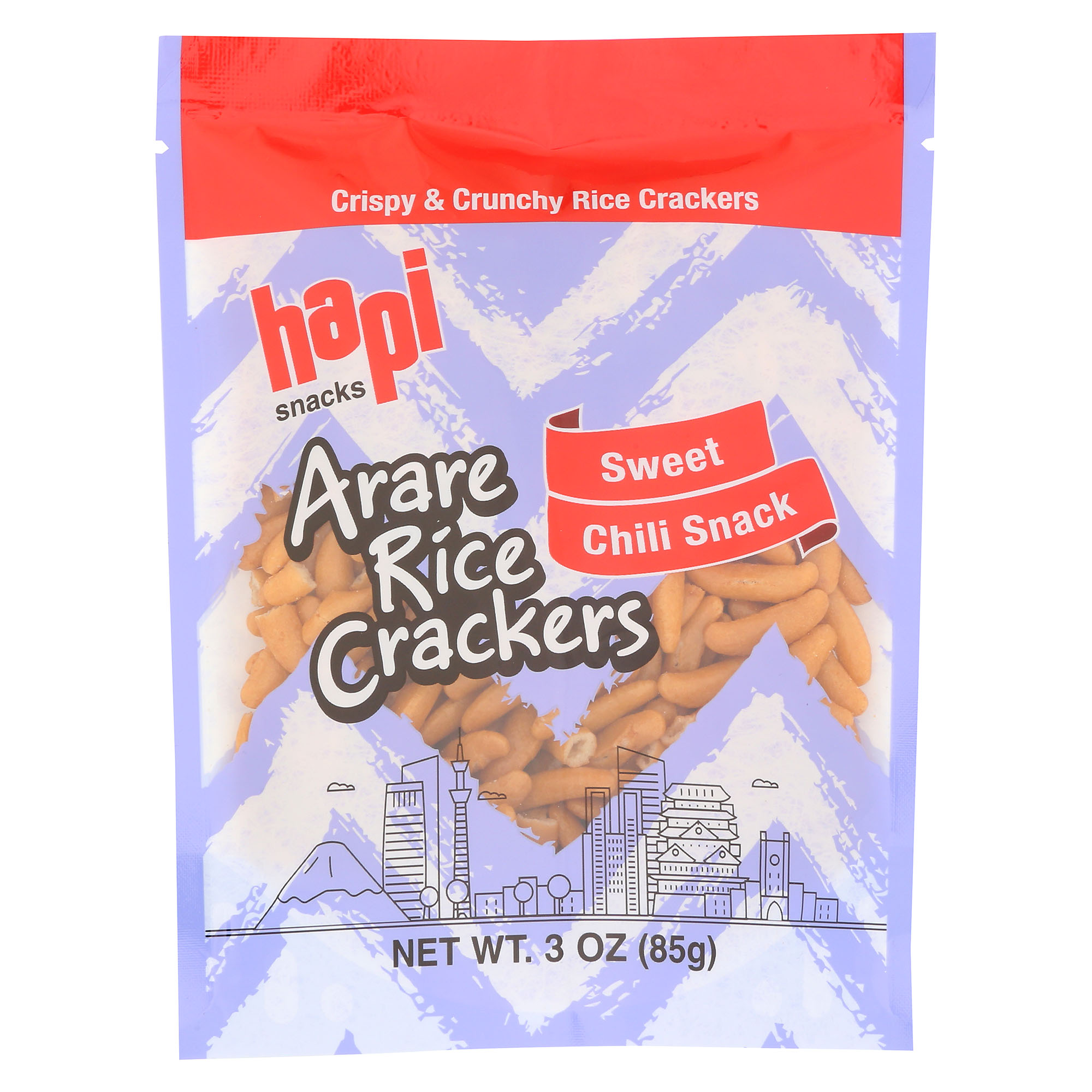 HAPI SWEET CHILI SNACK        12/3.00 OZ