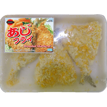 J-BASKET  AJI FRY BREADED 3PC FROZEN  2/12/7.19 OZ