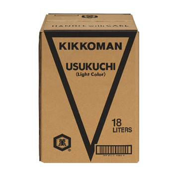 KIKKOMAN SOY SAUCE USUKUCHI JAPAN        4.75 GAL