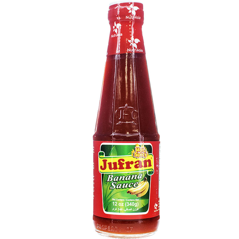 JUFRAN BANANA  SAUCE HOT        24/12.00 OZ