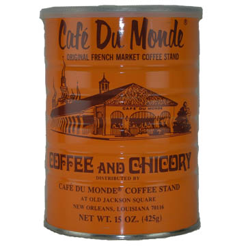 CAFE DU MONDE COFFEE CHICORY 24/15.00 OZ