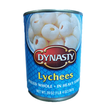 DY LYCHEES IN HEAVY SYRUP    24/20.00 OZ