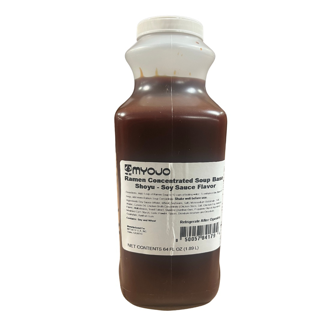MYOJO PREMIUM RAMEN CONCENTRATED SOUP BASE SHOYU SOY SAUCE 84179 6/64.00 FZ