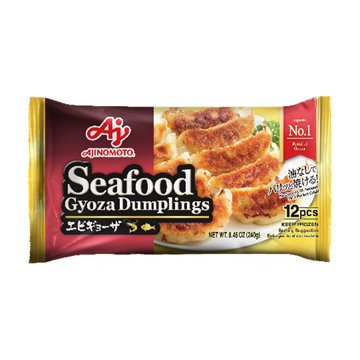 AJINOMOTO SEAFOOD & SHRIMP GYOZA 12P 6410143 20/8.46 OZ