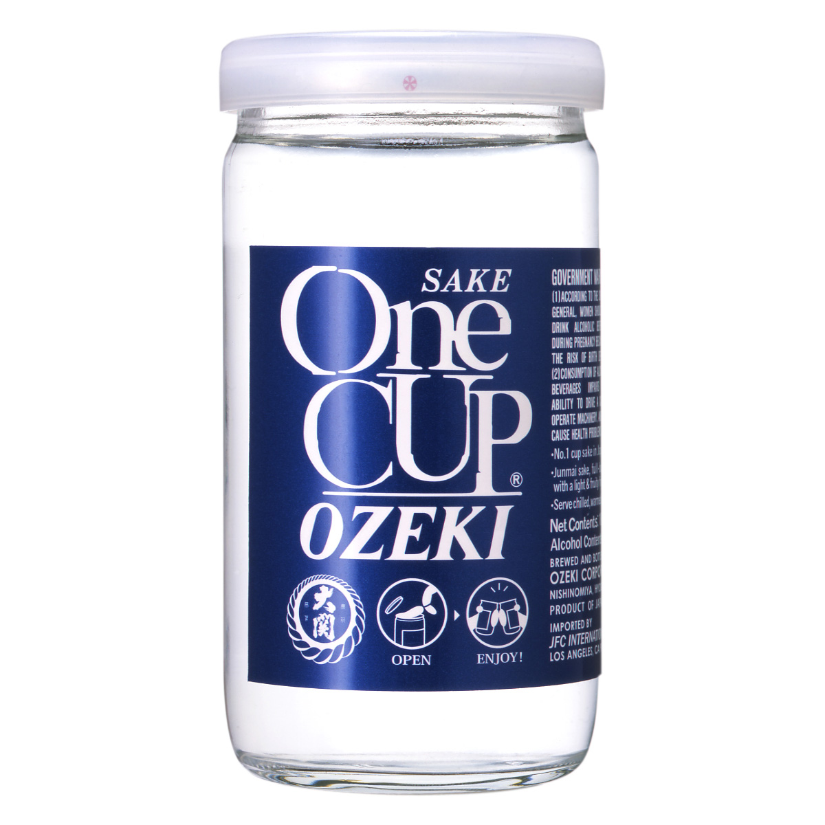 OZEKI ONE CUP JUNMAI SAKE     6/5/180 ML