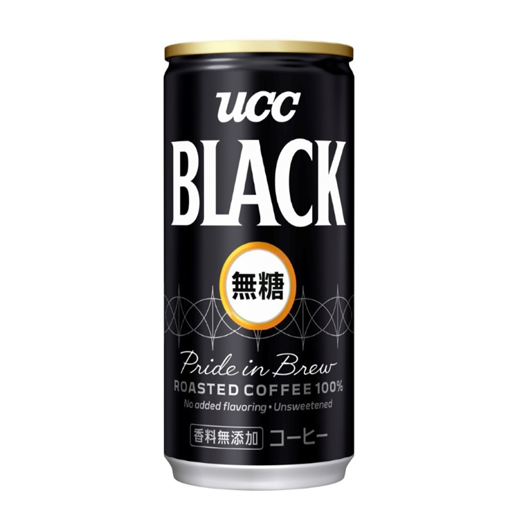 UCC BLK COFFEE UNSWEETENED CAN 30/6.52 Z