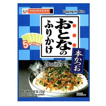 NAGATANIEN FURIKAKE KATSUO 5P 6/10/0.42 OZ