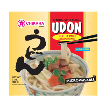 CHIKARA UDON BEEF FLAVOR W/SOUP 30/7.00 OZ