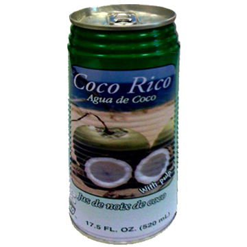 COCO RICO AGUA DE COCO W PULP 24/17.5 FZ