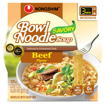 NONG SHING  INST BWL NOODLE SAVORY BEEF   12/3.03 Z