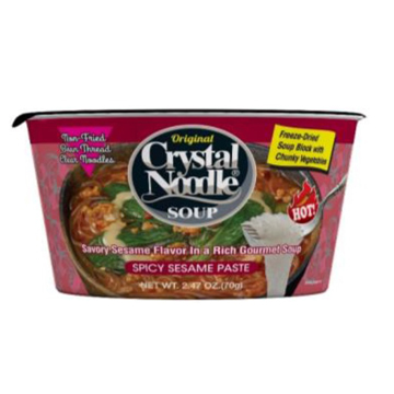 CRYSTAL NOODLE SOUP SPICY SESAME  6/2.47 OZ