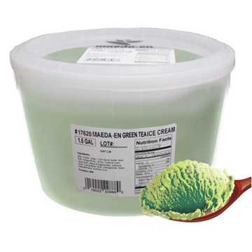 MAEDA PREMIUM GREEN TEA ICE CRM      1.50 GAL