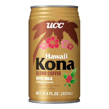 UCC HAWAII KONA COFFEE ENGLISH   24/11.40 FZ