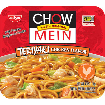 NISSIN FOODS CHOW MEIN TERYKI CHICKEN       8/4.00 Z