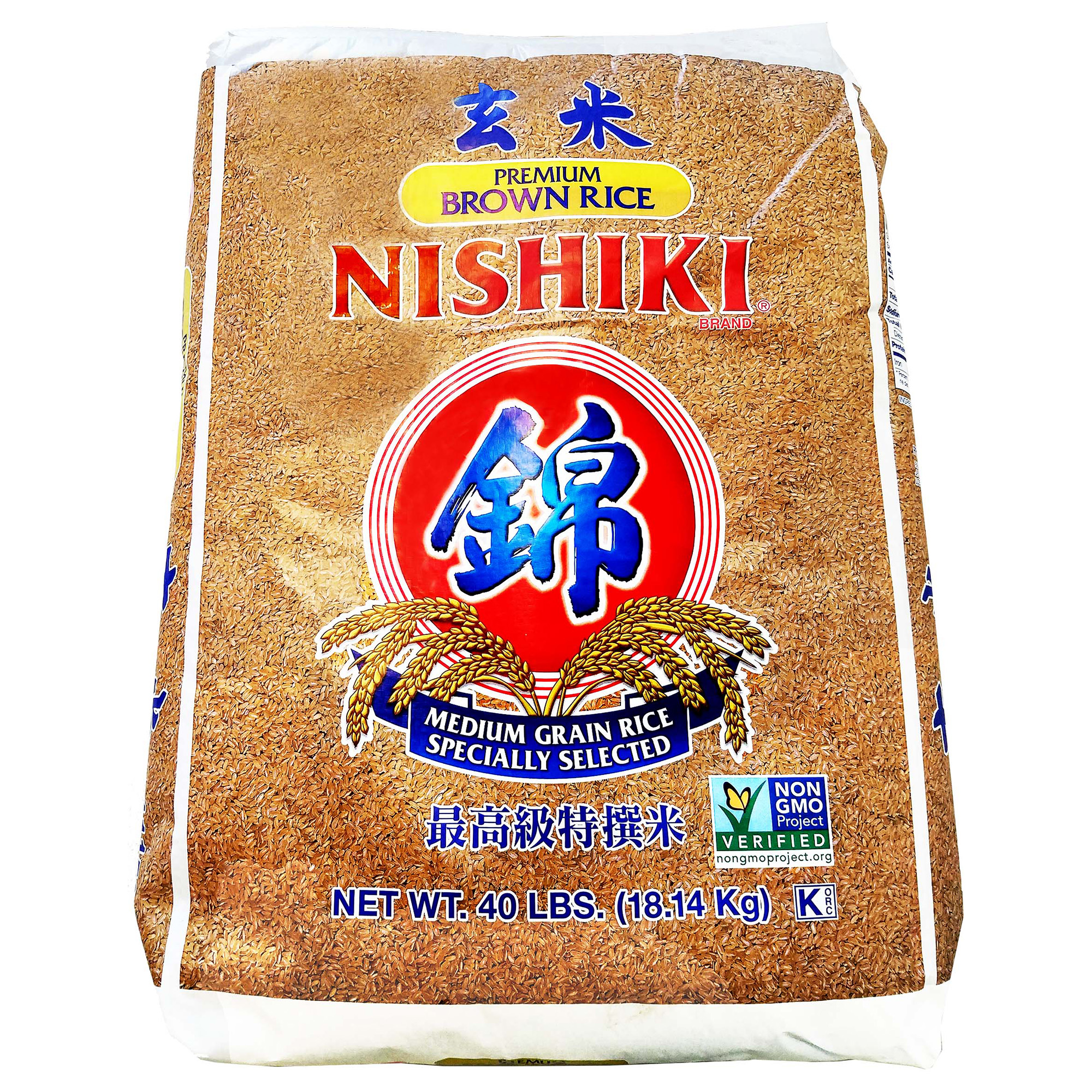 NISHIKI PREMIUM BROWN RICE          40.00 #