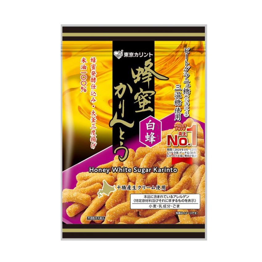 TOKYO KARINTO HACHIMITSU HONEY KARINTO SHIROHACHI 12/2.89 OZ