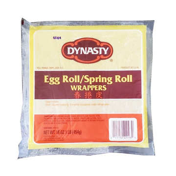 DYNASTY EGG SPRING ROLL WRAPPERS  12/16.00 OZ