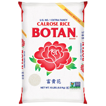 BOTAN RICE CALROSE NEW CROP      15.00 #