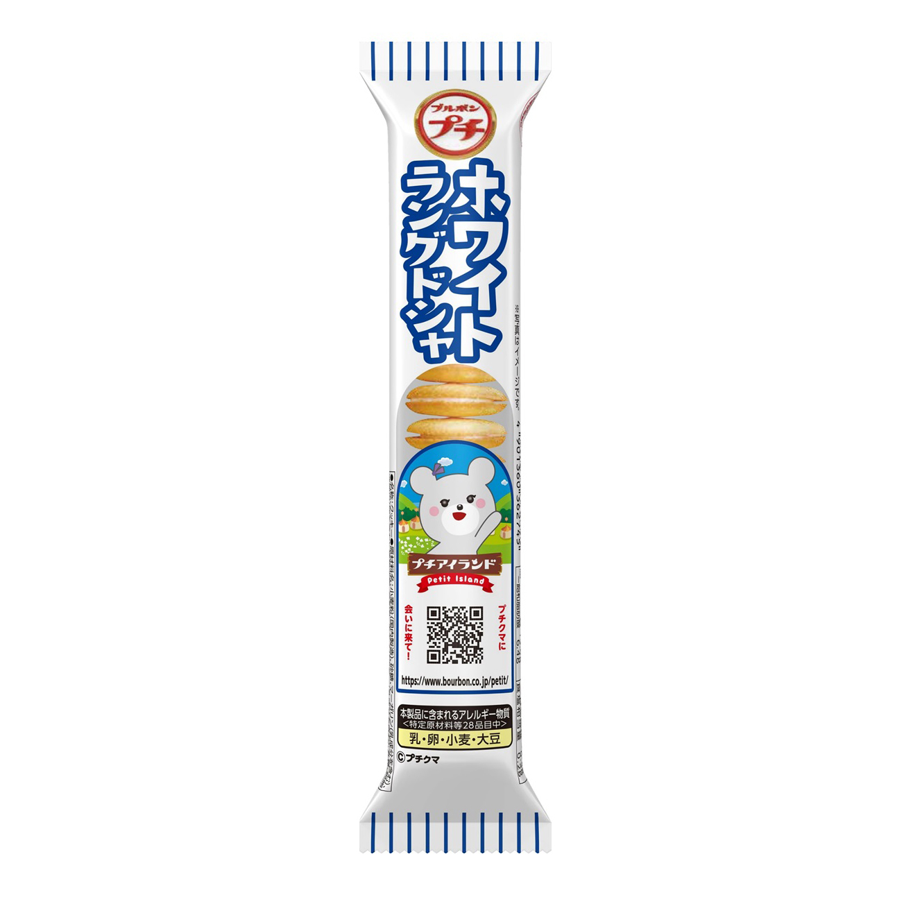 BOURBON PETIT WHITE LANGUE DE CHAT 8/10/1.41 OZ