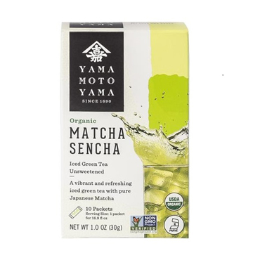 YMY ORG'C MATCHA SENCHA ICED TEA 12/10 P