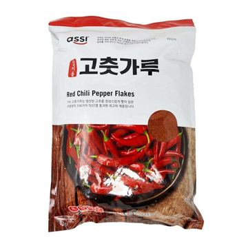 ASSI RED CHILI PEPPER FLAKES 05027D 8/5#