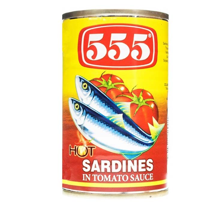 555 SARDINES IN TOMATO SCE HOT 24/5.50 Z