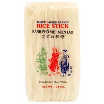 THREE LADIES RICE STICK NDL(L) 15/14.00Z