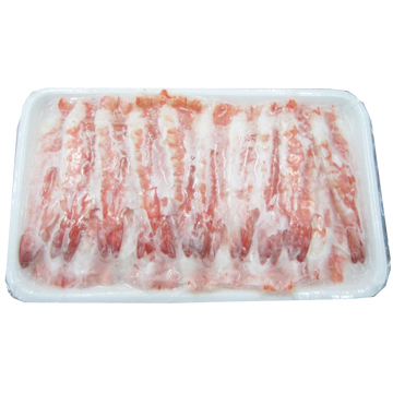 FISHER KING SEAFOODS SUSHI EBI W/CHIN 7L FARM THAILAND 20/20 PC