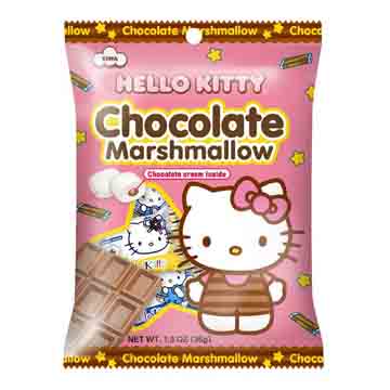 HELLO KITTY CHOCOLATE MARSHMALLOW  2/6/1.30 OZ