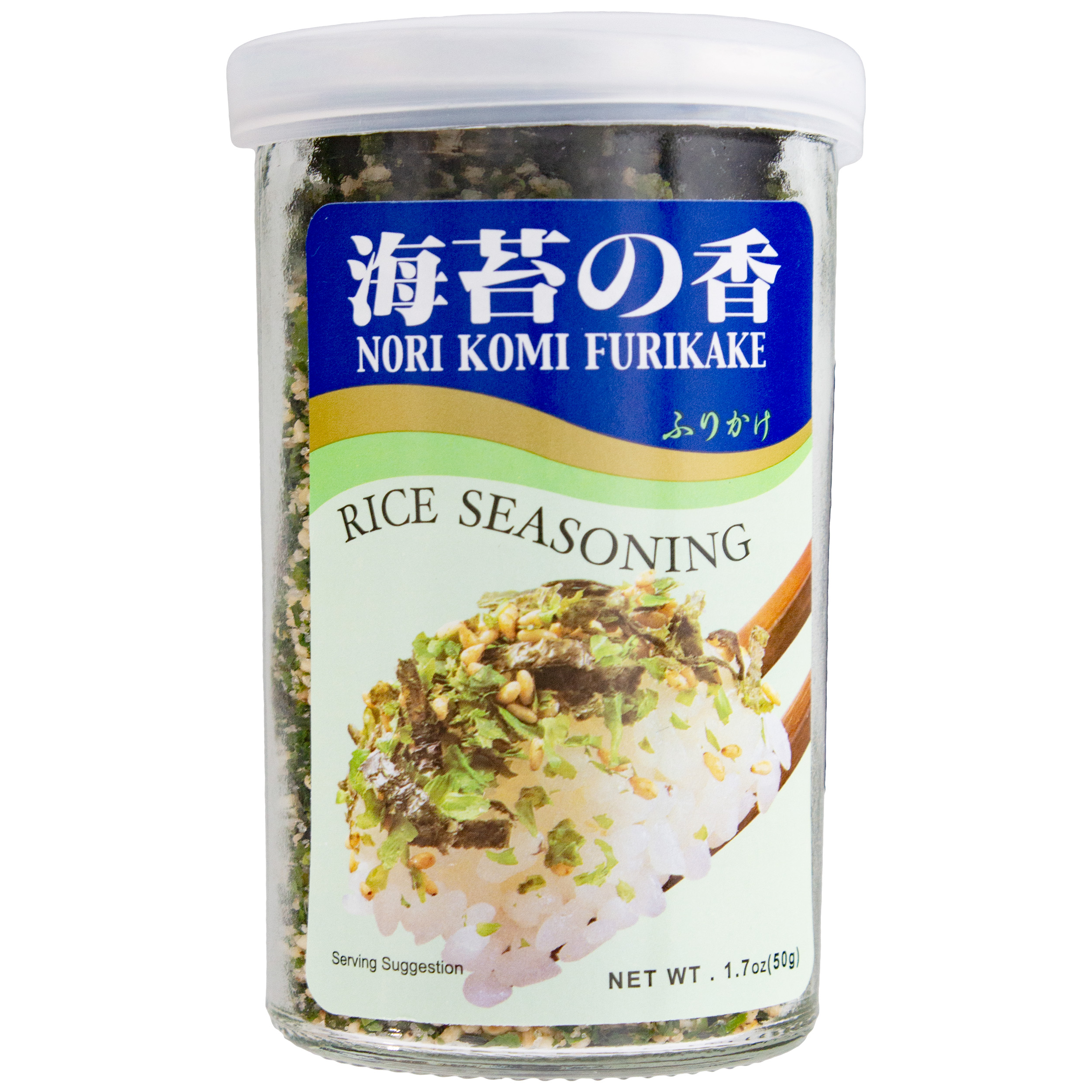 Mishima Nori Komi Furikake – Seaweed & Sesame Seed Seasoning, 12.4oz