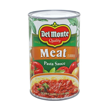 DELMONTE PASTA  SAUCE MEAT FLAVORED 12/24 OZ