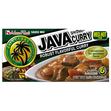 HOUSE FOOD JAVA CURRY MED HOT      6/10/6.52 OZ