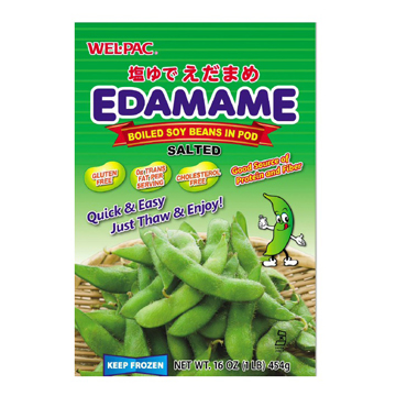 WELPAC  EDAMAME SALTED PRECOOKED    20/1.00 #