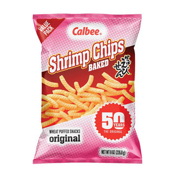 CALBEE SHRIMP CHIPS VAL PACK (25434) 12/8Z