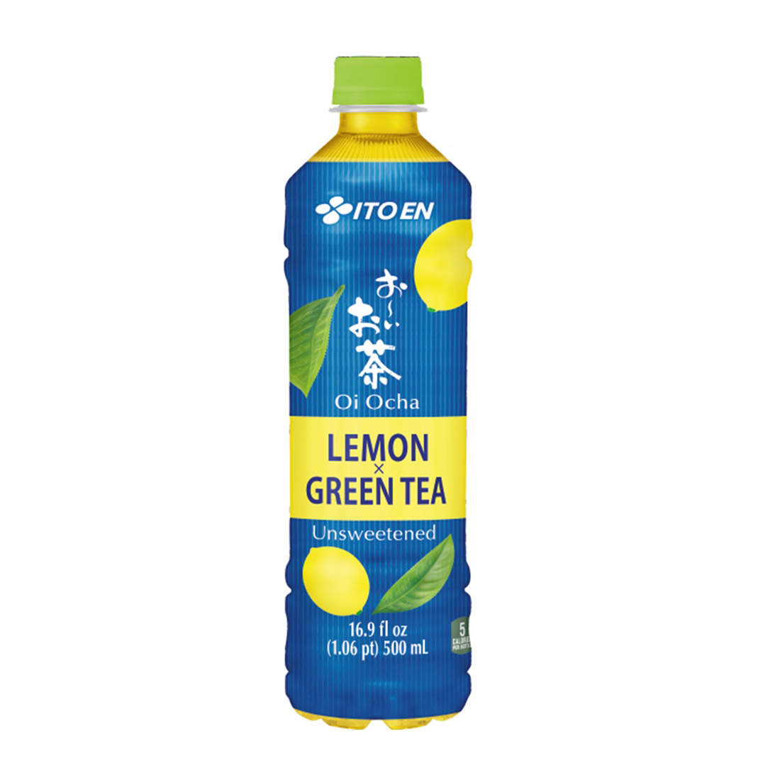 ITOEN OOI OCHA LEMON X UNSWEETENED GREEN TEA PET 12/16.90 FZ