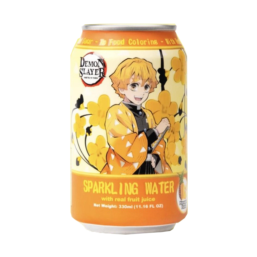ANYYUMS DEMON SLAYER KIMETSU NO YAIBA SPARKLING WATER PINEAPPLE 24/11.16 FZ