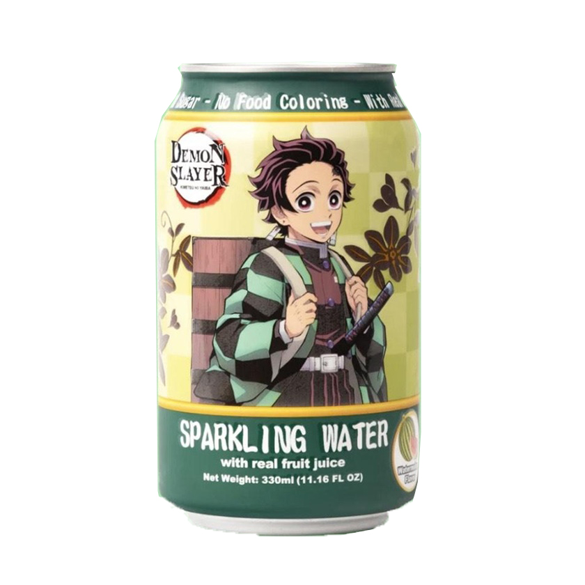 ANYYUMS DEMON SLAYER KIMETSU NO YAIBA SPARKLING WATER WATERMELON 24/11.16 FZ