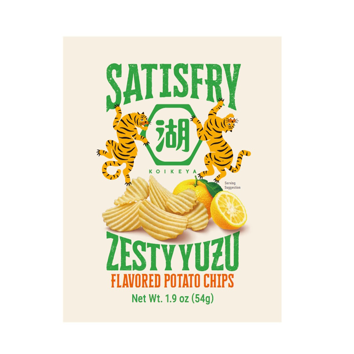 KOIKEYA SATISFRY ZESTY YUZU   12/1.90 OZ