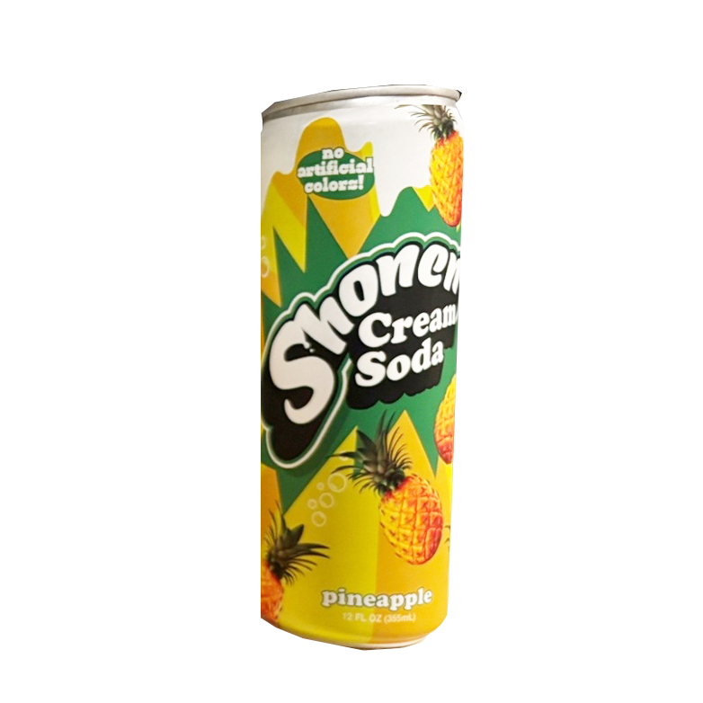SHONEN PINEAPPLE CREME SODA  12/12.00 FZ
