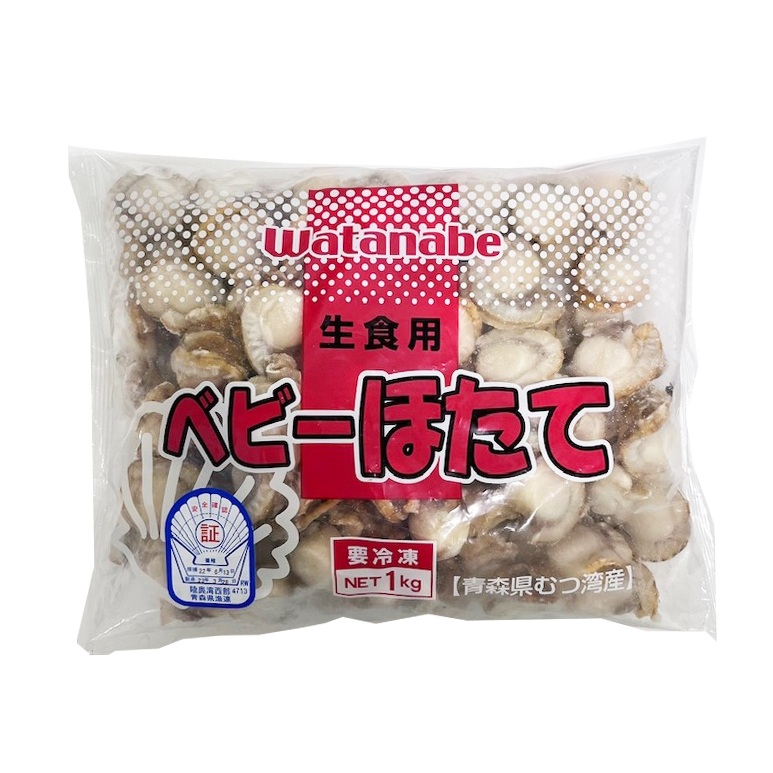 WATANABE COOKED BABY HOTATE SCALLOP L FARM JAPAN 10/2.20 #