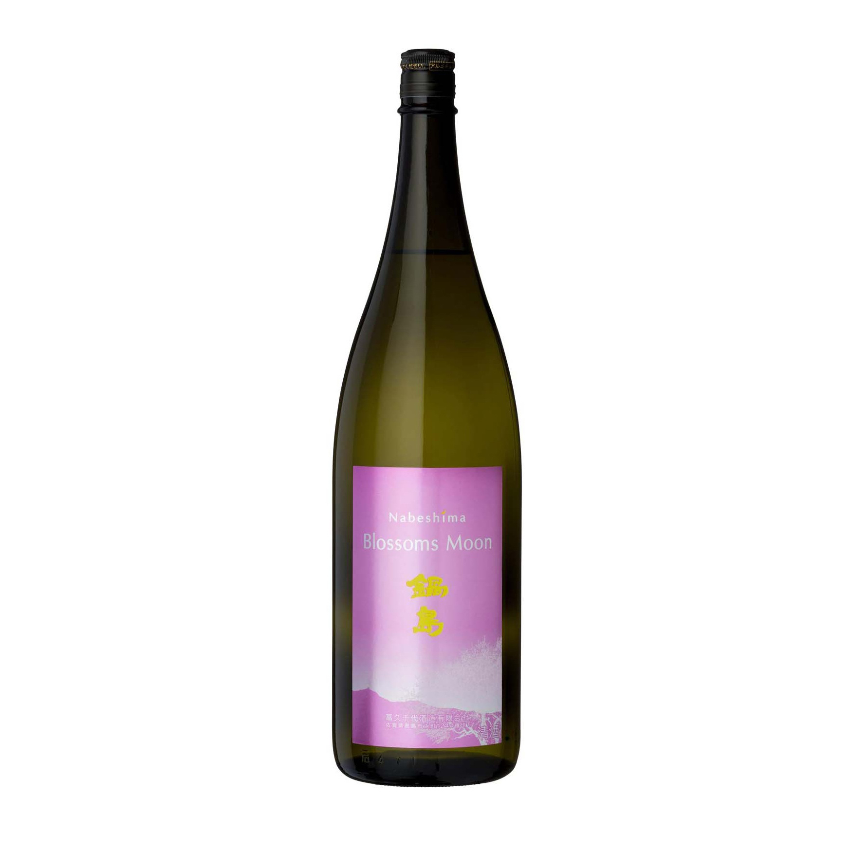 NABESHIMA BLOSSOMS MOON JUNMAI GINJO SAKE 12/720 ML