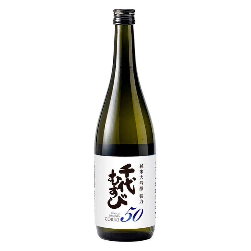 CHIYOMUSUBI GORIKI 50 JUNMAI DAIGINJO RICH TYPE SAKE     12/720 ML