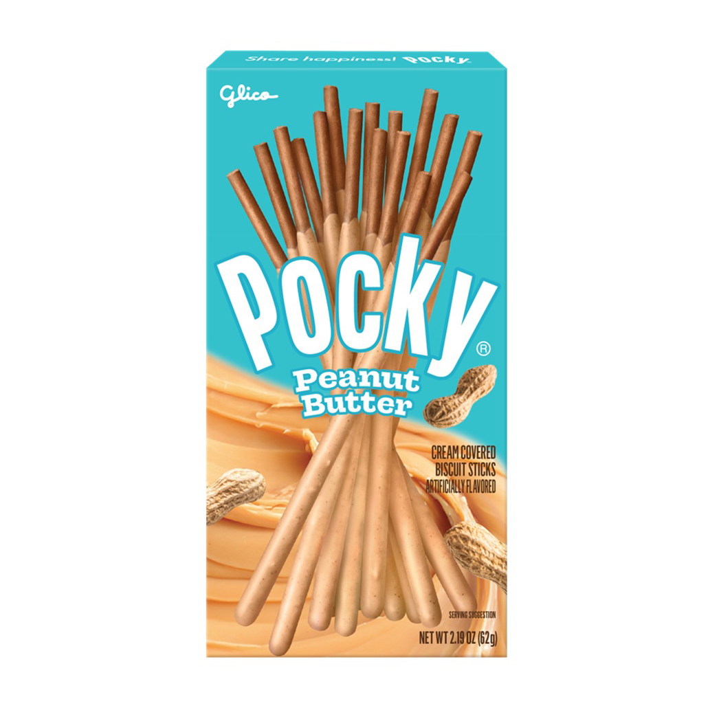 GLICO POCKY PEANUT BUTTER  12/10/2.19 OZ