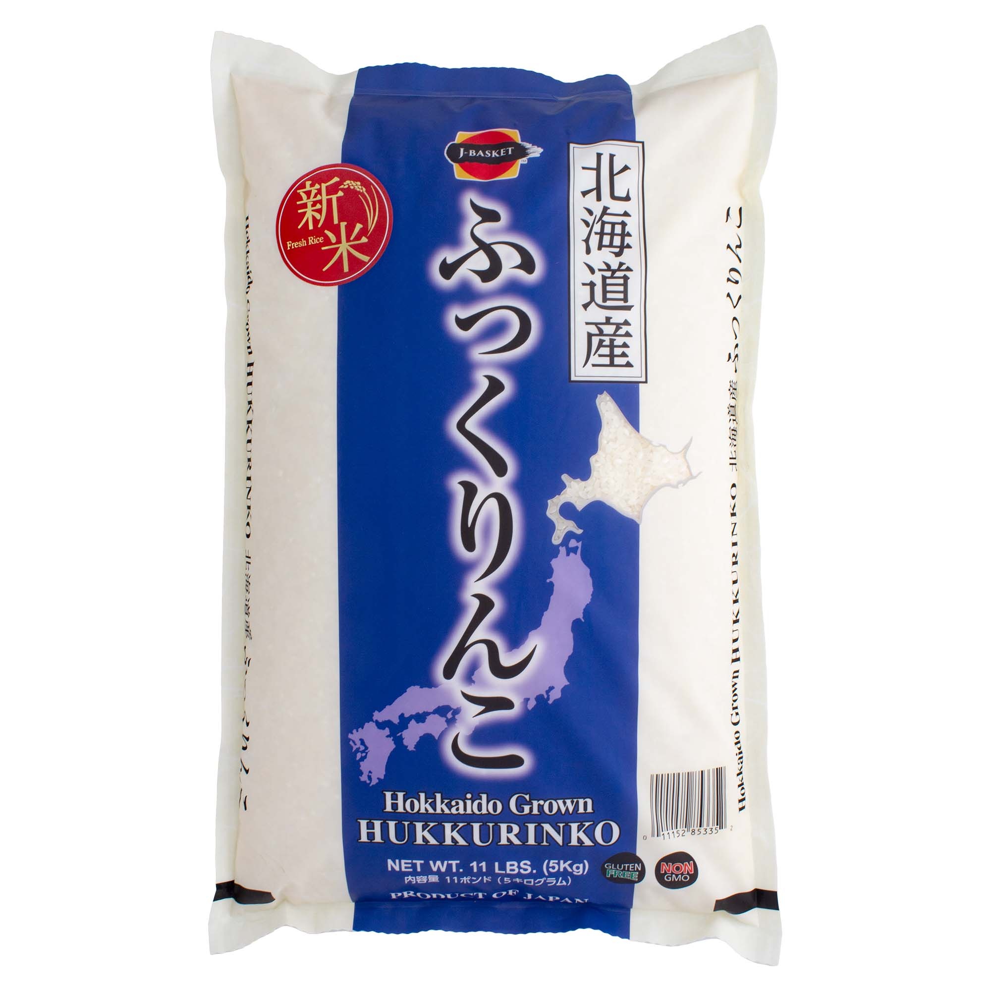 J-BASKET HOKKAIDO HUKKURINKO RICE JAPAN  11.00 #