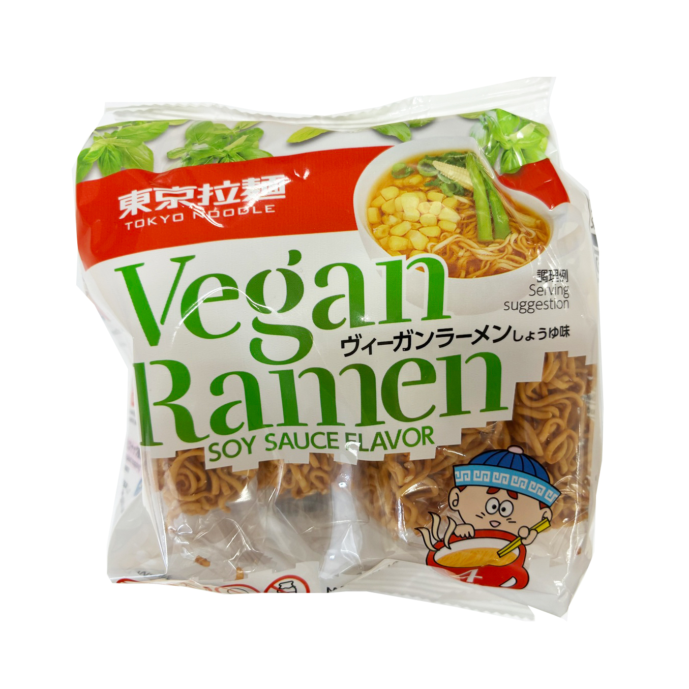 TOKYO RAMEN NOODLE VEGAN RAMEN 4P   4/12/4.23 OZ