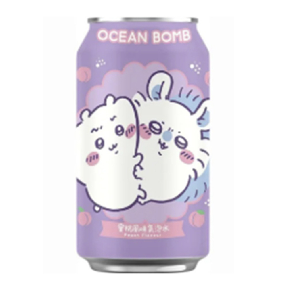 OCEAN BOMB CHIIKAWA SPARKLING WATER PEACH  24/11.10 FZ