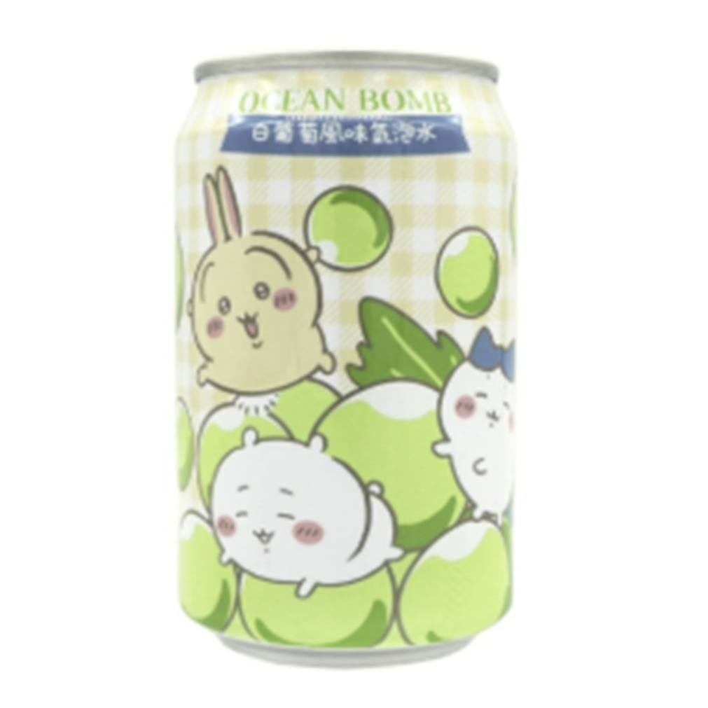 OCEAN BOMB CHIIKAWA SPARKLING WATER WHITE GRAPE  24/11.10 FZ