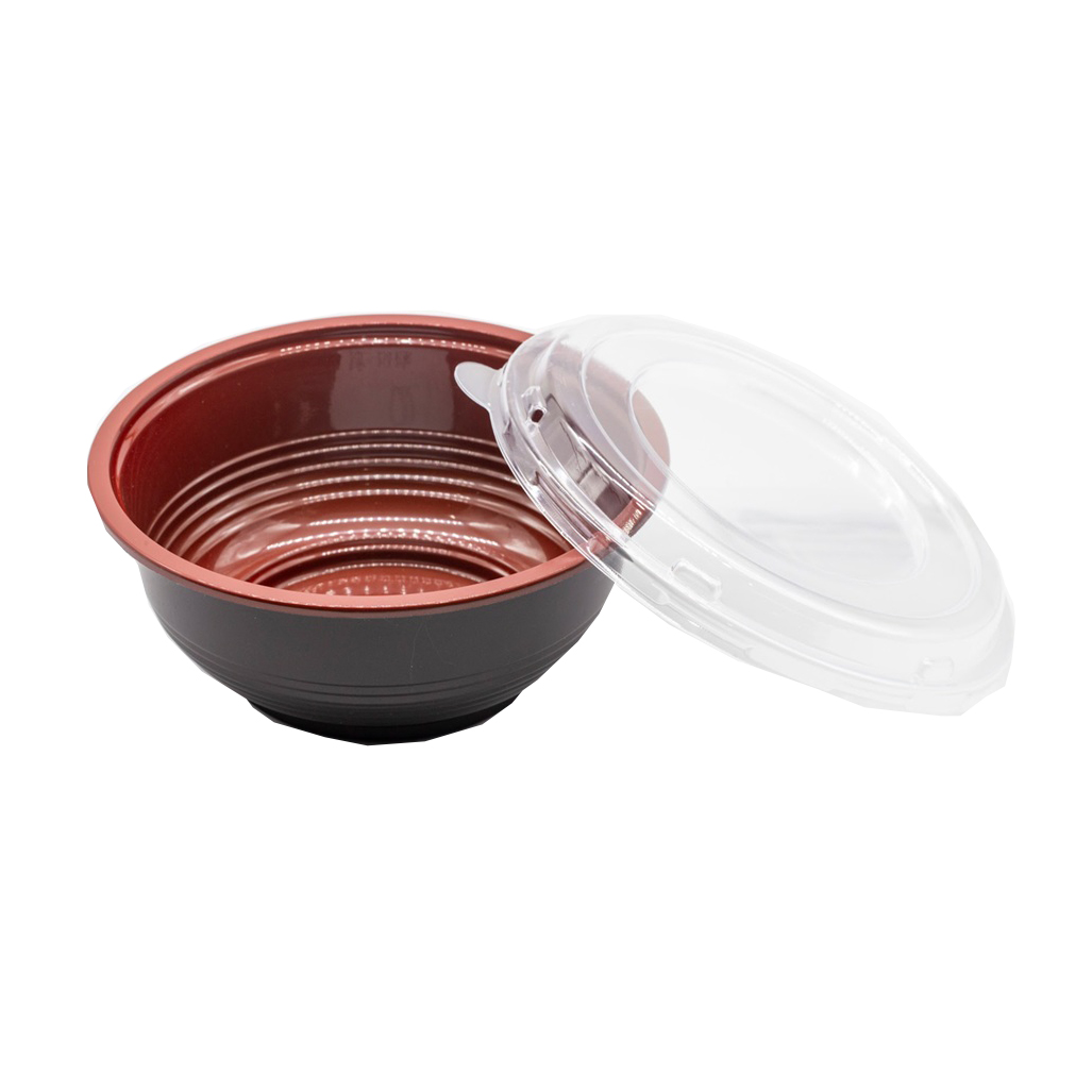STI DB-314RB 24Z RED & BLACK DONBURI BOWL R5 6/50 PC