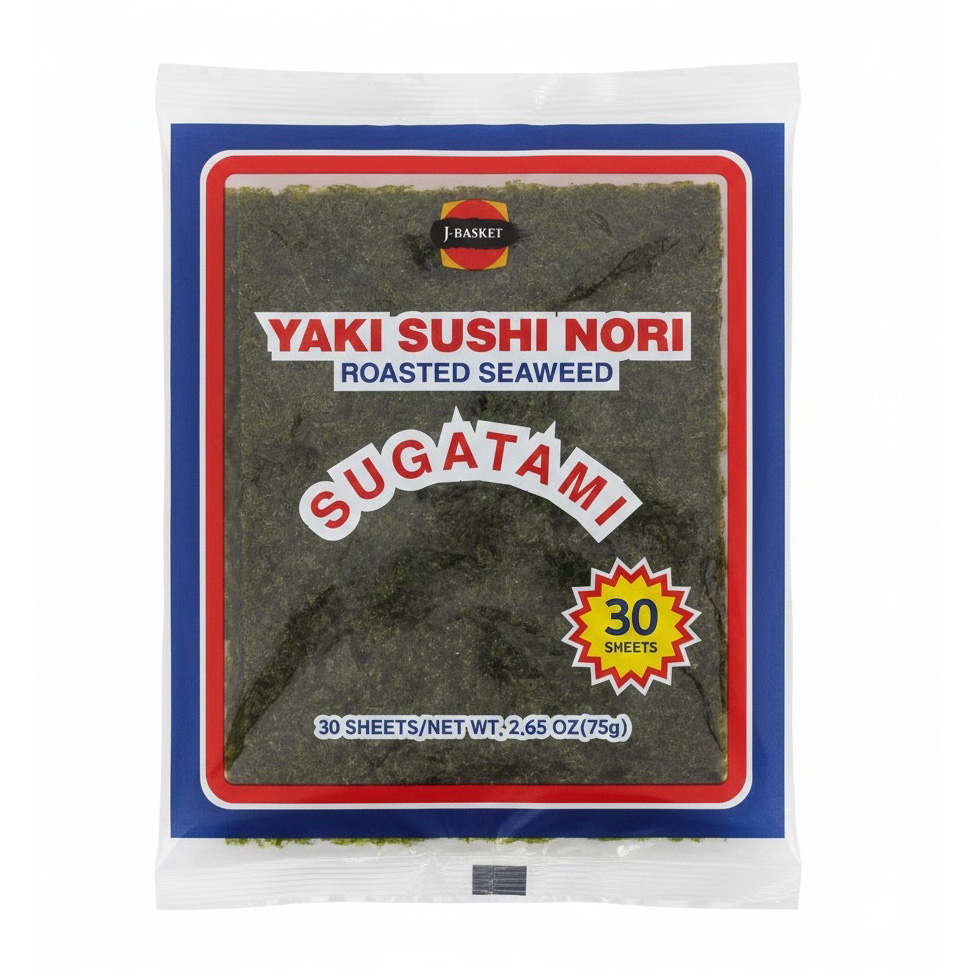 J-BASKET SUGATAMI NORI VALUE PACK    15/30 SHEET