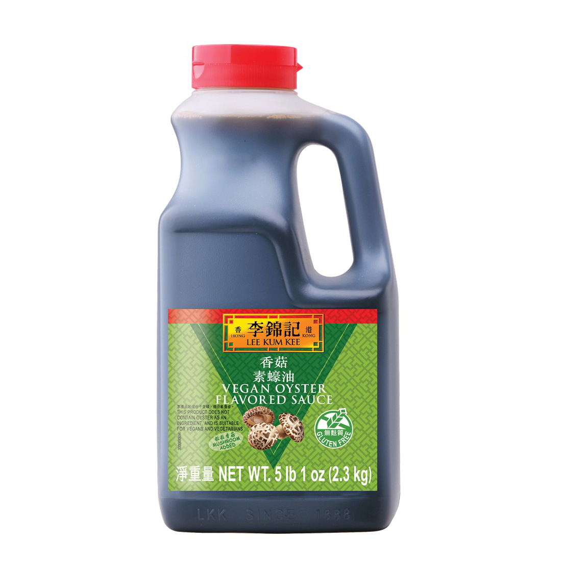 LEE KUM KEE VEGAN GLUTEN FREE OYSTER FLAVORED SAUCE   6/5.00 #